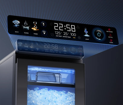 Mistalo Macchina per Ghiaccio Nugget Smart LED